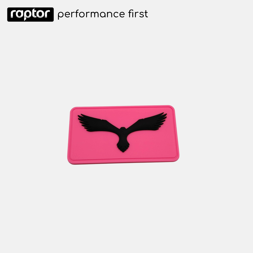 3D Silicone Patch | The Bird | Superpink